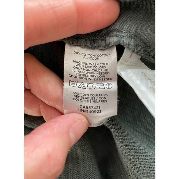 Lou & Grey Women's XS Gray Sleeveless Maxi Tank Dress with Side Slit - Picture 7 of 7